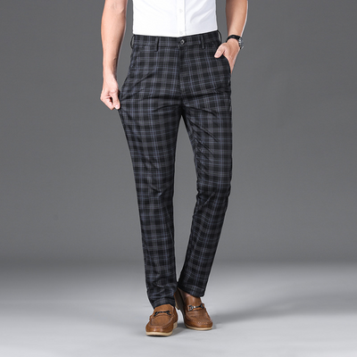 Business Check Pants