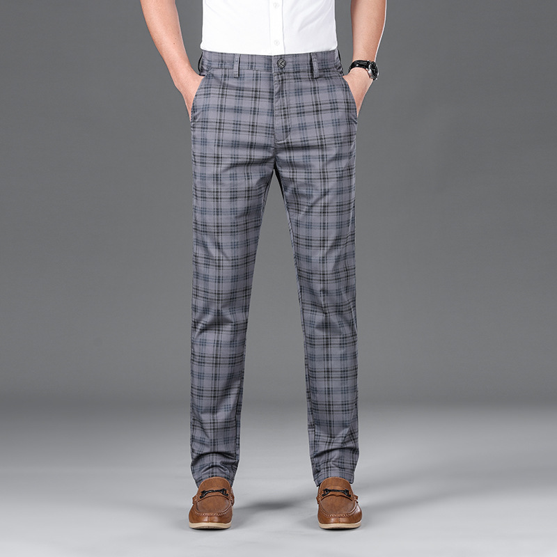 Business Check Pants