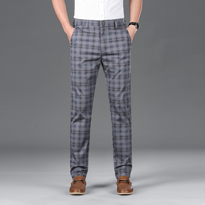 Business Check Pants