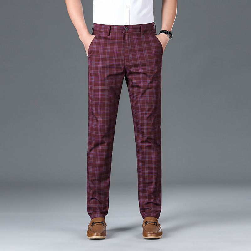 Business Check Pants