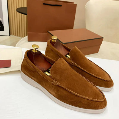 Classic Suede Loafers