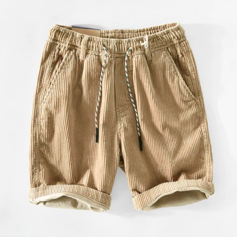 Elegant Corduroy Shorts