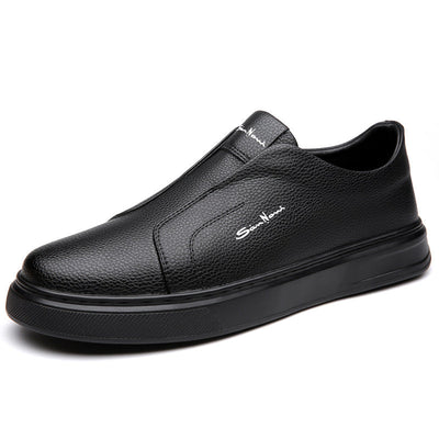 Leather Slip-On Shoes
