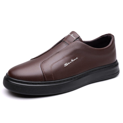 Leather Slip-On Shoes