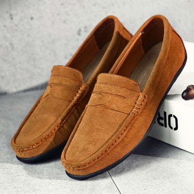 Retro Suede Men's Loafers