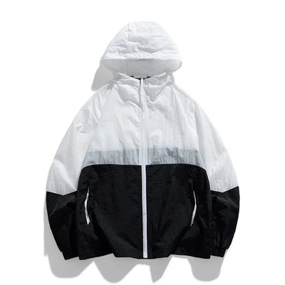 Hooded Windbreaker Jacket