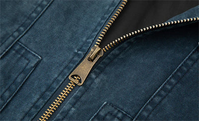 Elegant Cotton Denim Jacket