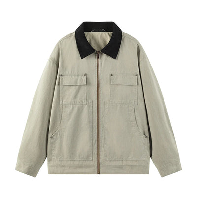 Elegant Cotton Denim Jacket