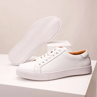 Genuine Leather Sneakers