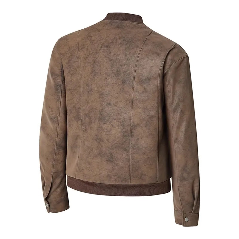 Suede Bomber Jacket