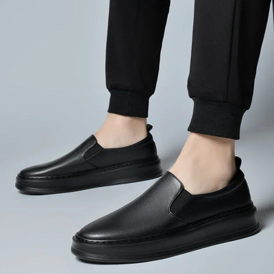 Leather Slip-On Shoes