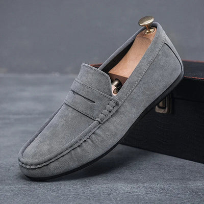 Lightweight Suede Men's Loafers