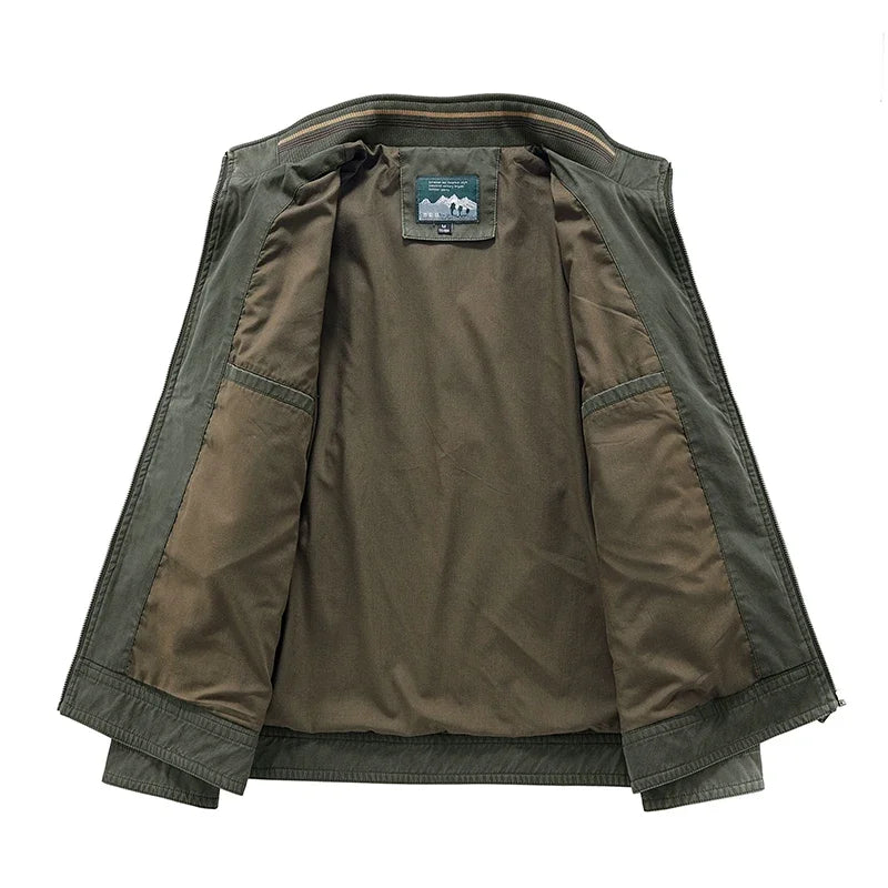 Casual Padded Bomber Jacket