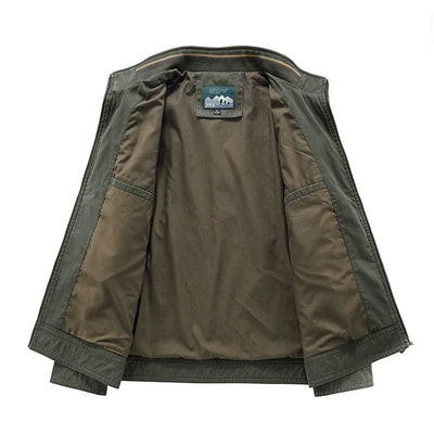 Casual Padded Bomber Jacket