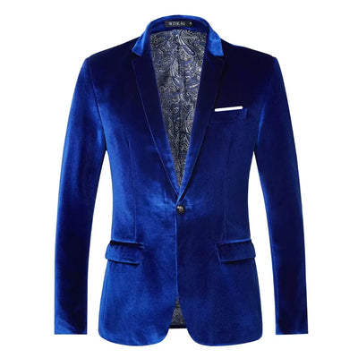 Elegant Velvet Blazer