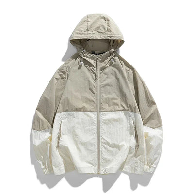 Hooded Windbreaker Jacket