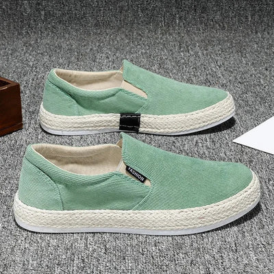 Elegant Canvas Slip-On Shoes