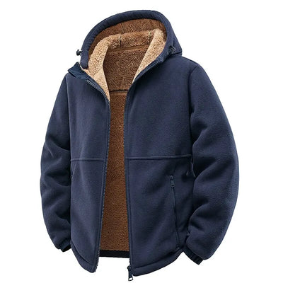 Elegant Wool Windproof Jacket