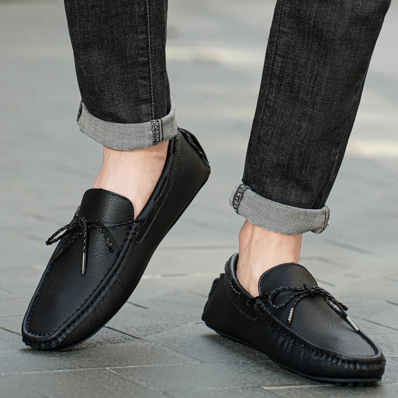 Handmade Suede Loafers