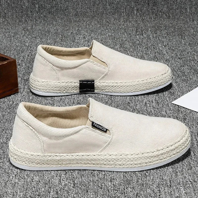 Breathable Slip-On Canvas Shoes