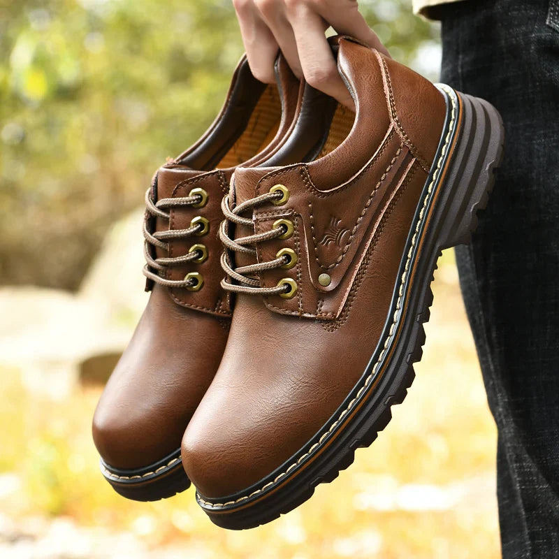 British Style Leather Oxford Shoes