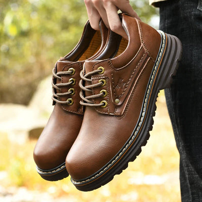 British Style Leather Oxford Shoes