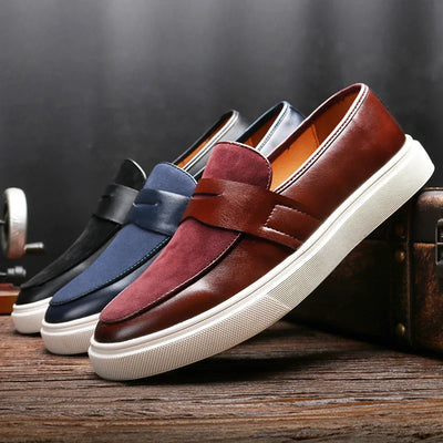 Naples Leather Loafers