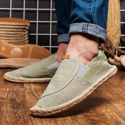 Elegant Linen Espadrilles