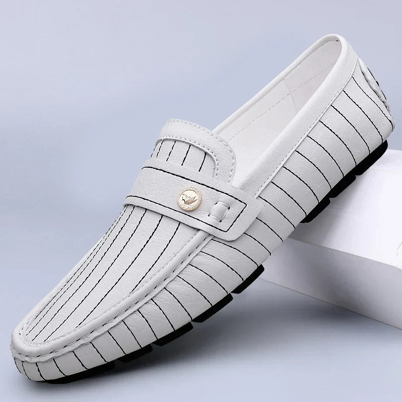 Chic Leather Loafers