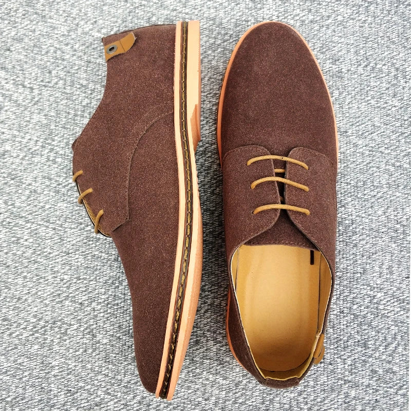 Oxford Suede Business Shoes