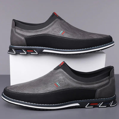 Leather Slip-On Business Shoes