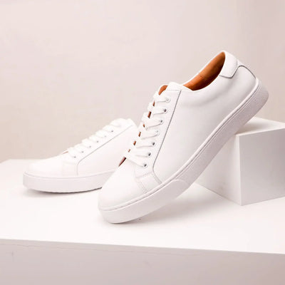 Genuine Leather Sneakers