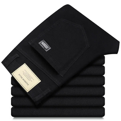 Elegant Cotton Jeans