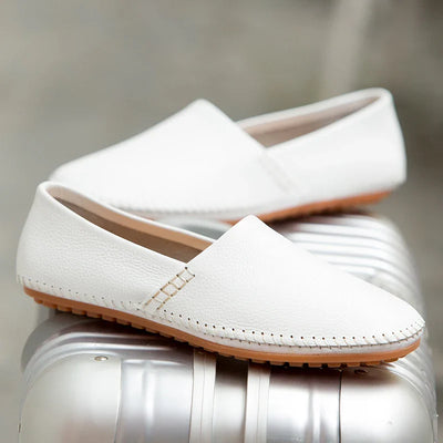 Light Leather Loafers