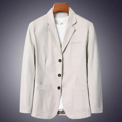 Elegant Cotton Blazer