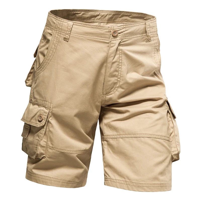 Multi-Pocket Men's Shorts