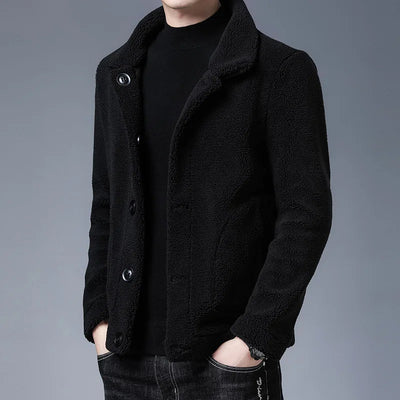 Wool Lined Plush Jacket
