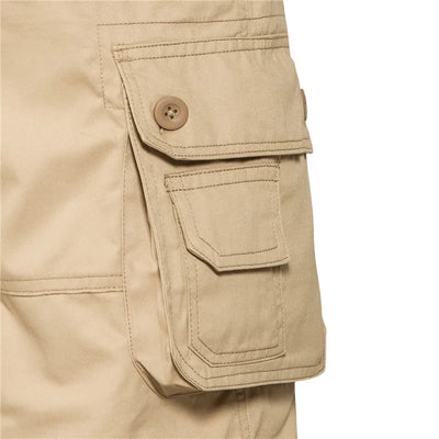 Multi-Pocket Men's Shorts