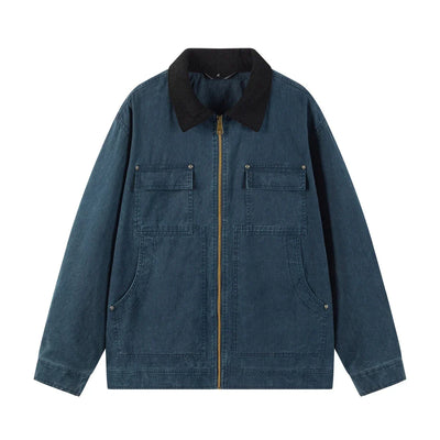 Elegant Cotton Denim Jacket