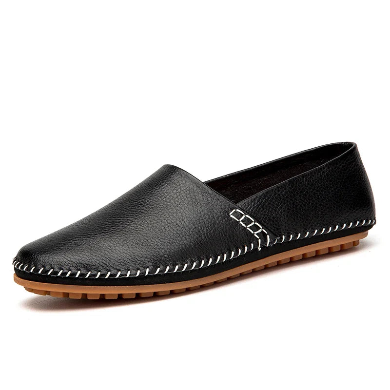 Light Leather Loafers