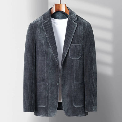 Elegant Corduroy Suit Blazer