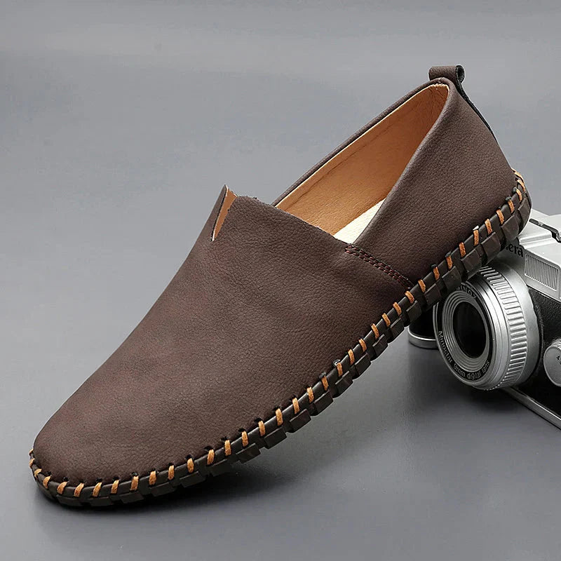 Santorini Leather Loafers