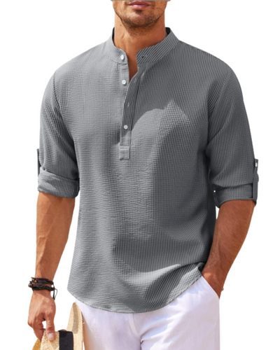Long Sleeved Polo Shirt