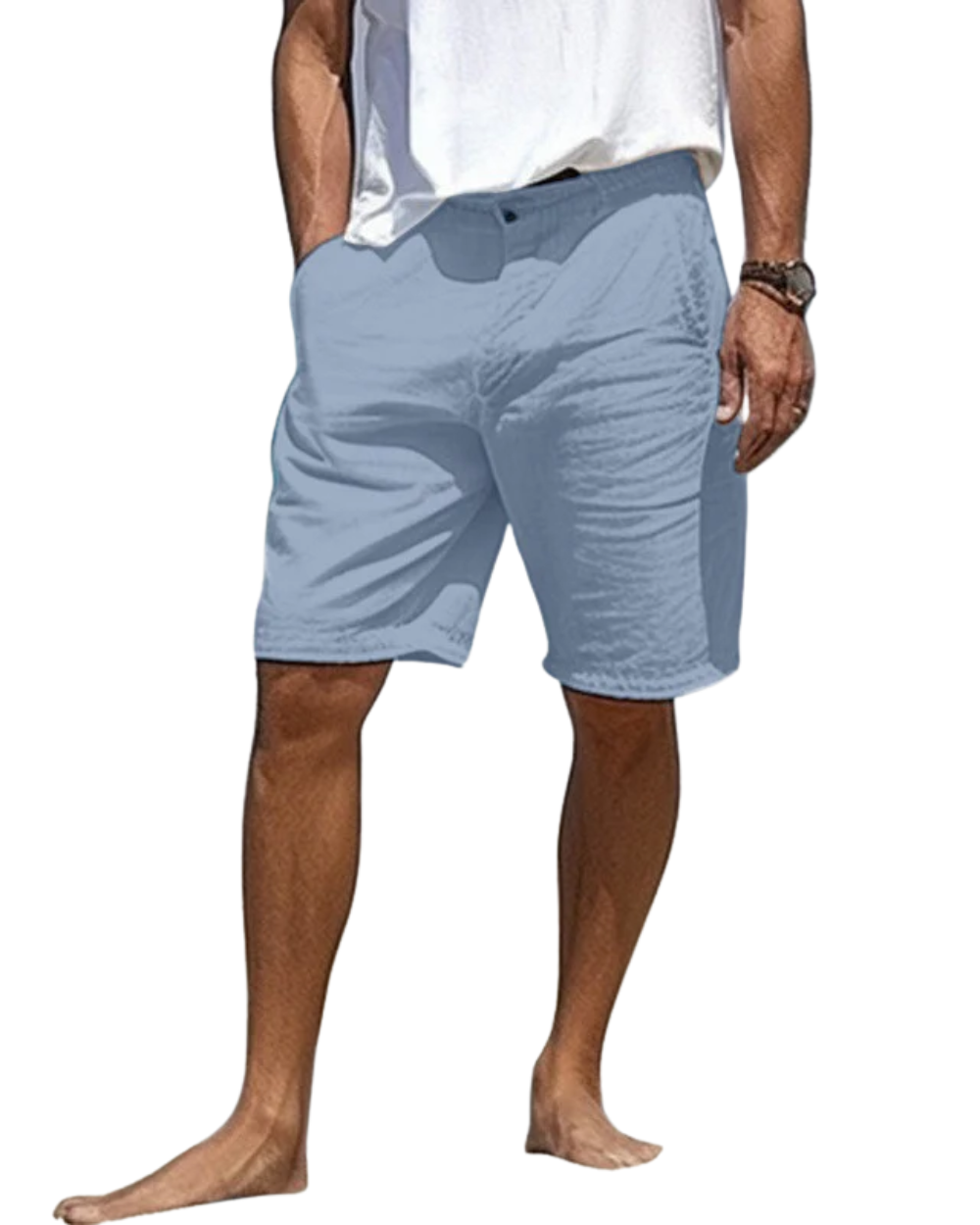 Elegant Linen Shorts