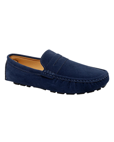 Suede Boat Loafers