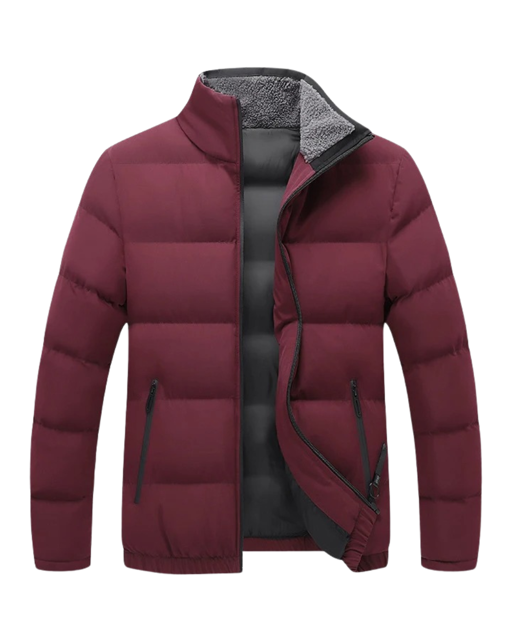 Stand Collar Winter Jacket