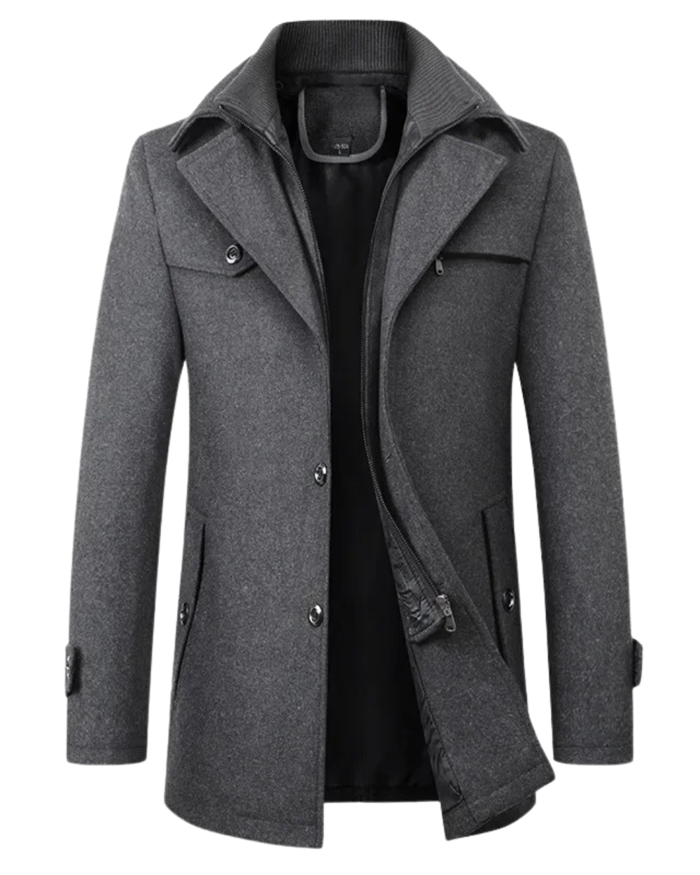 Elegant Wool Winter Jacket