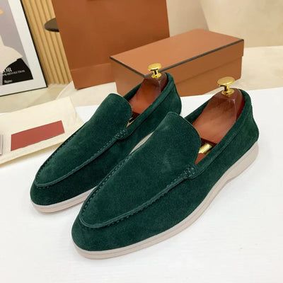 Classic Suede Loafers