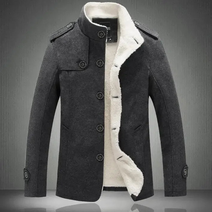 Elegant Fleece Coat