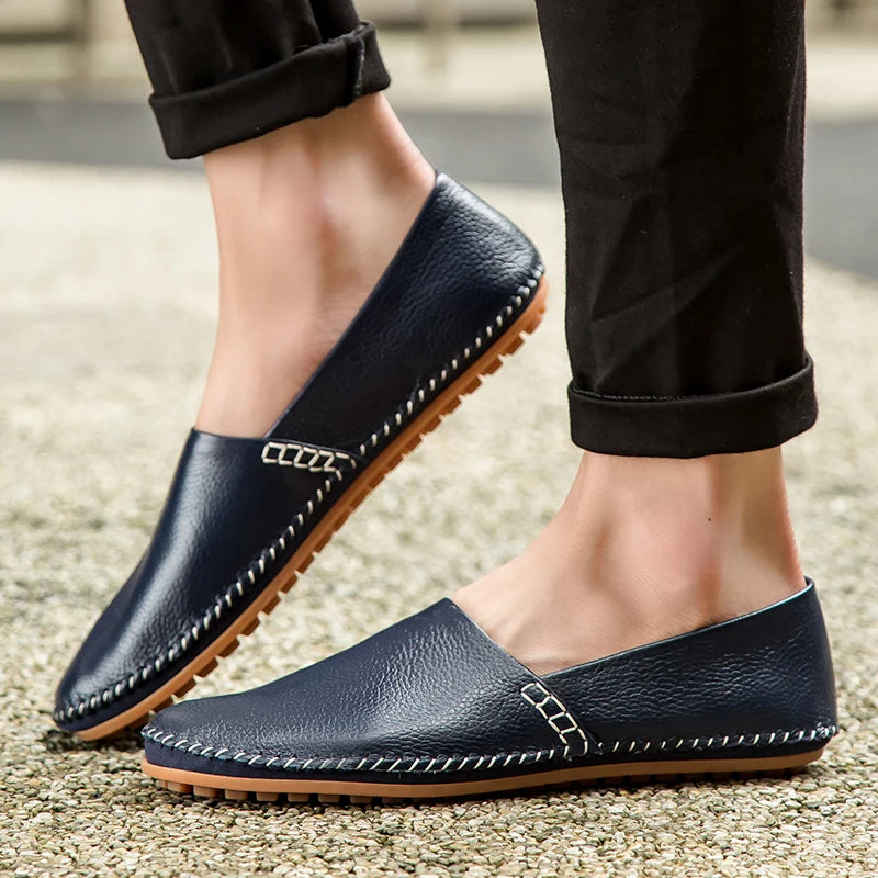 Light Leather Loafers